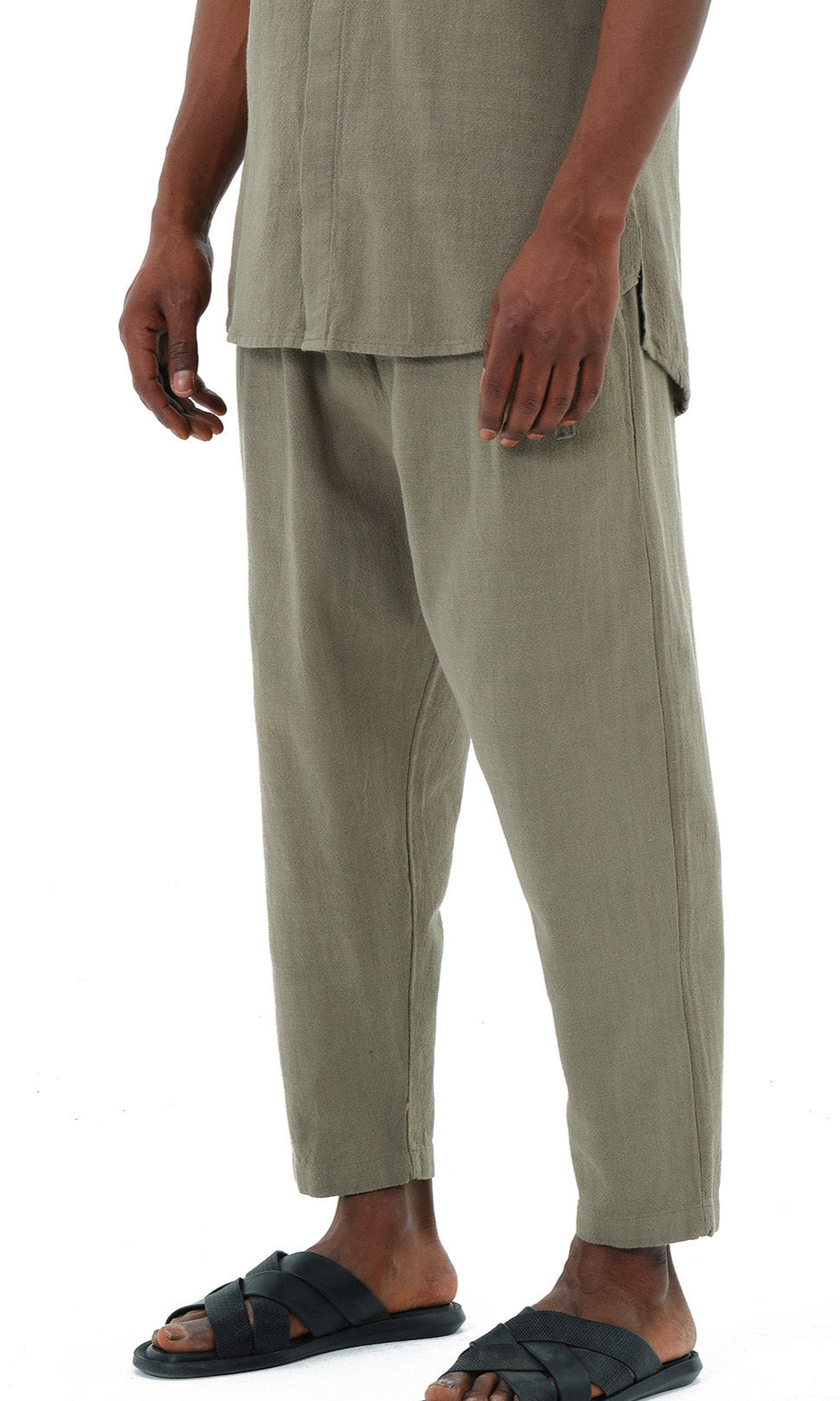 QL Classik Lin Coton in Khaki - QABA'IL,