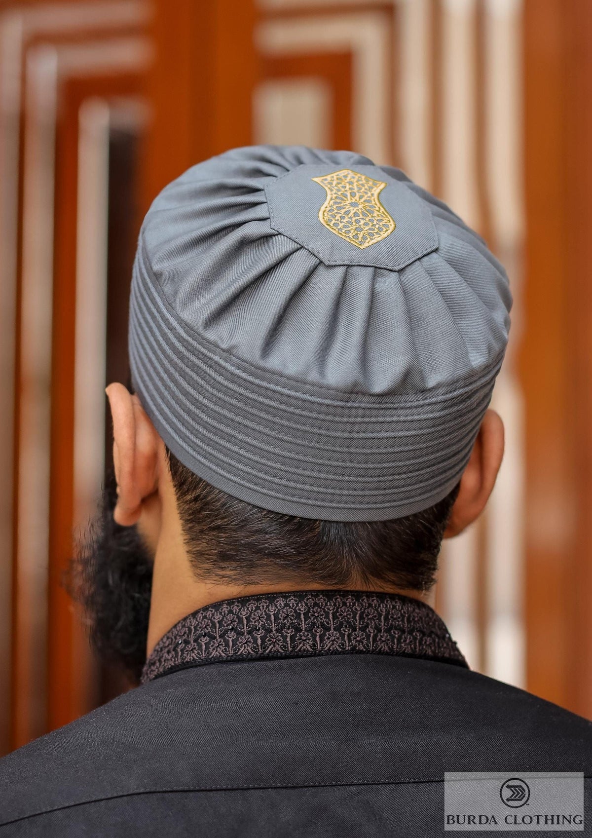 Sandal Pleated Kufi S008