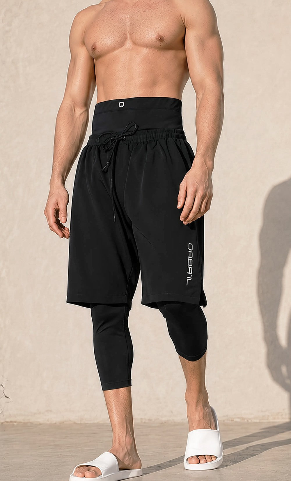 QL Halal Swim Shorts in Black S26