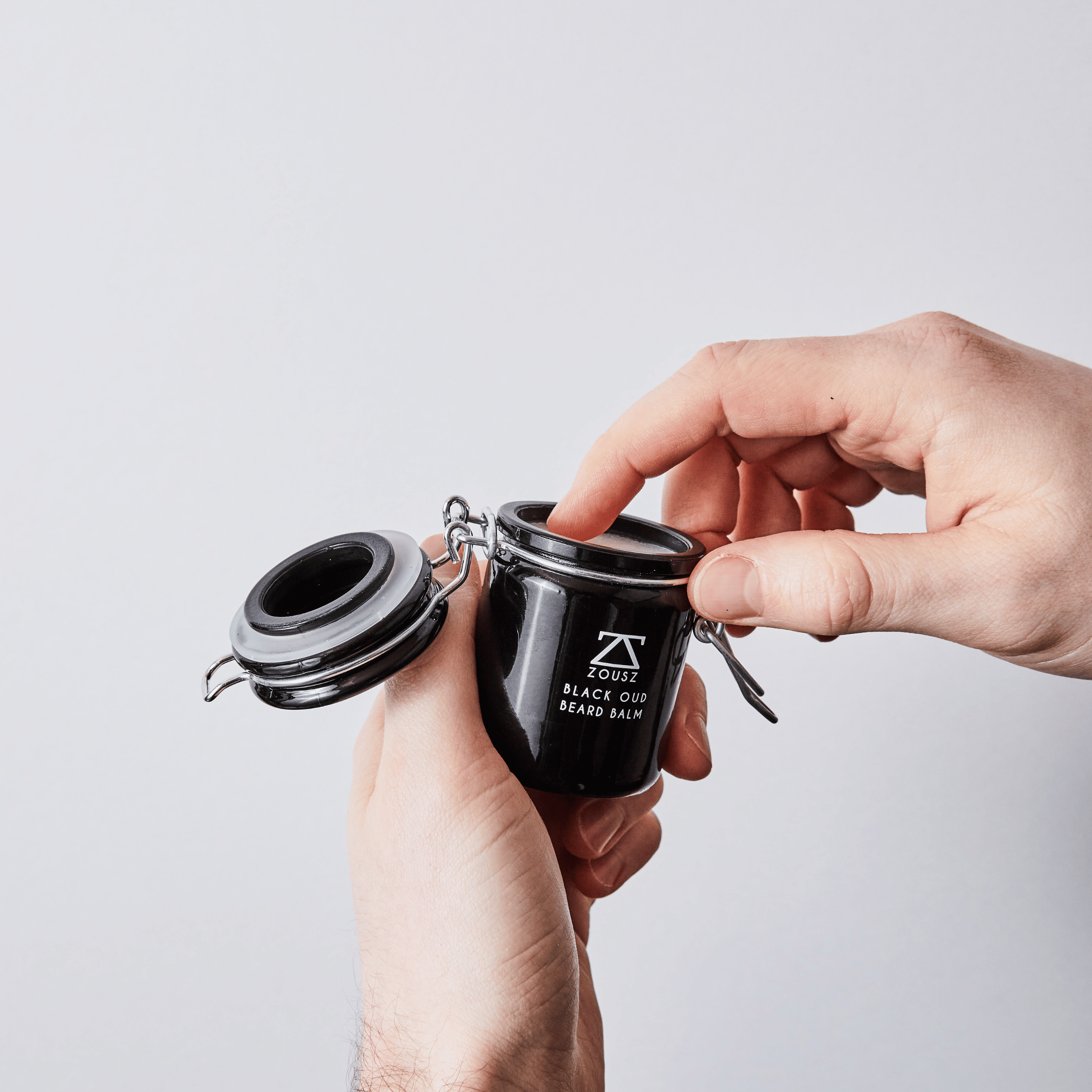 Boîte Cadeau Baume à Barbe Oud Noir Lot x3