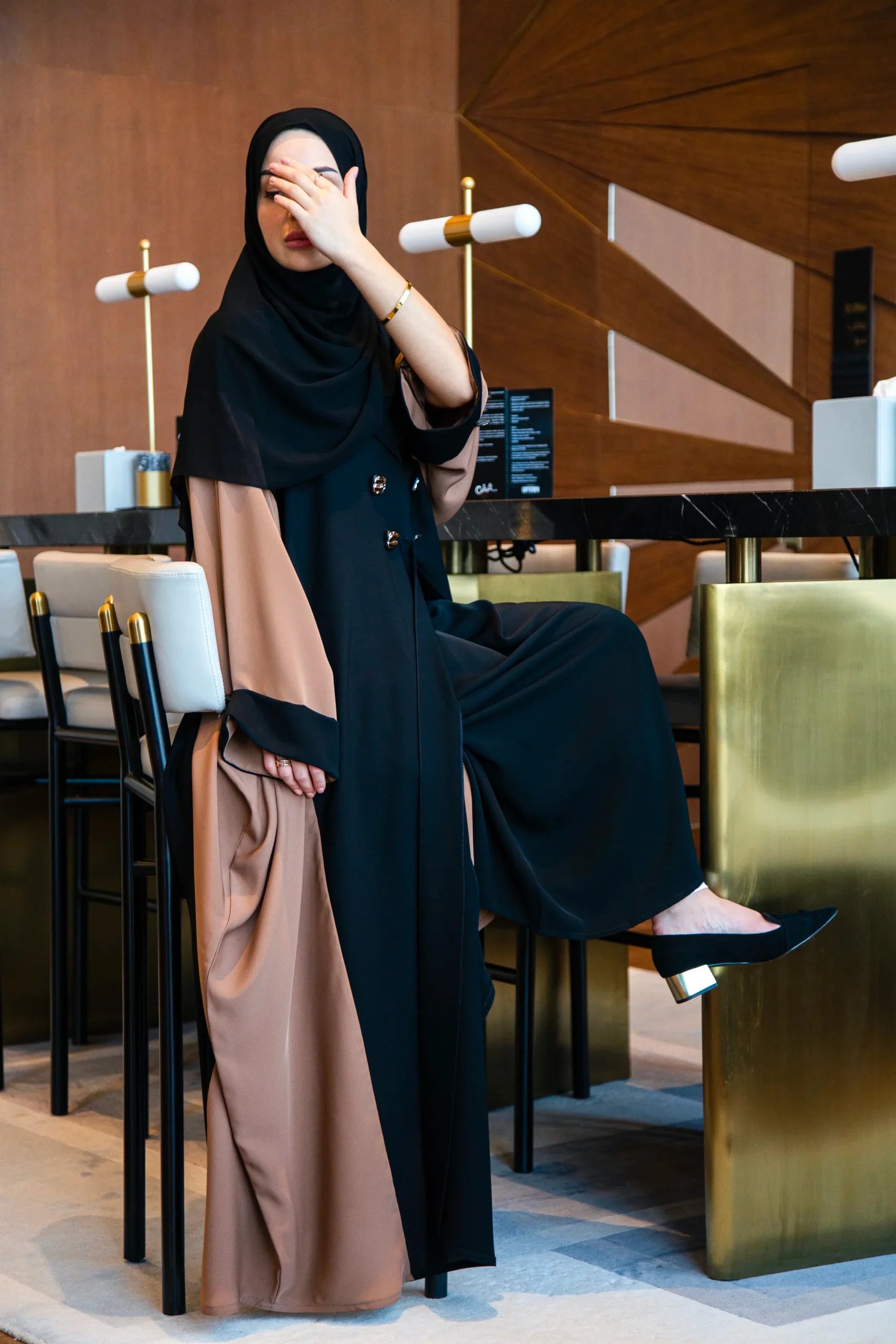 EYANA en moka et noir