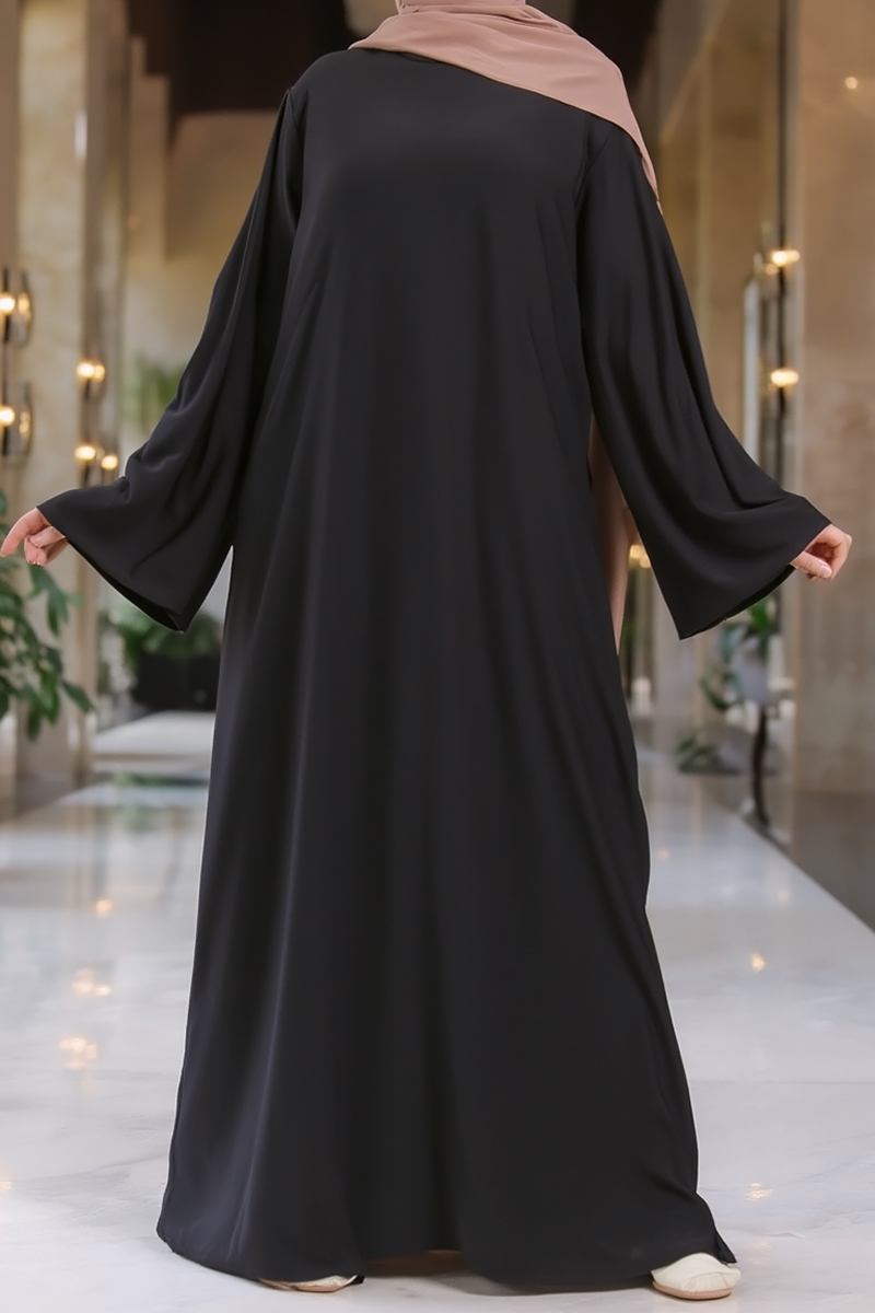 SB Simple Jersey Abaya AS011 UNI in Black