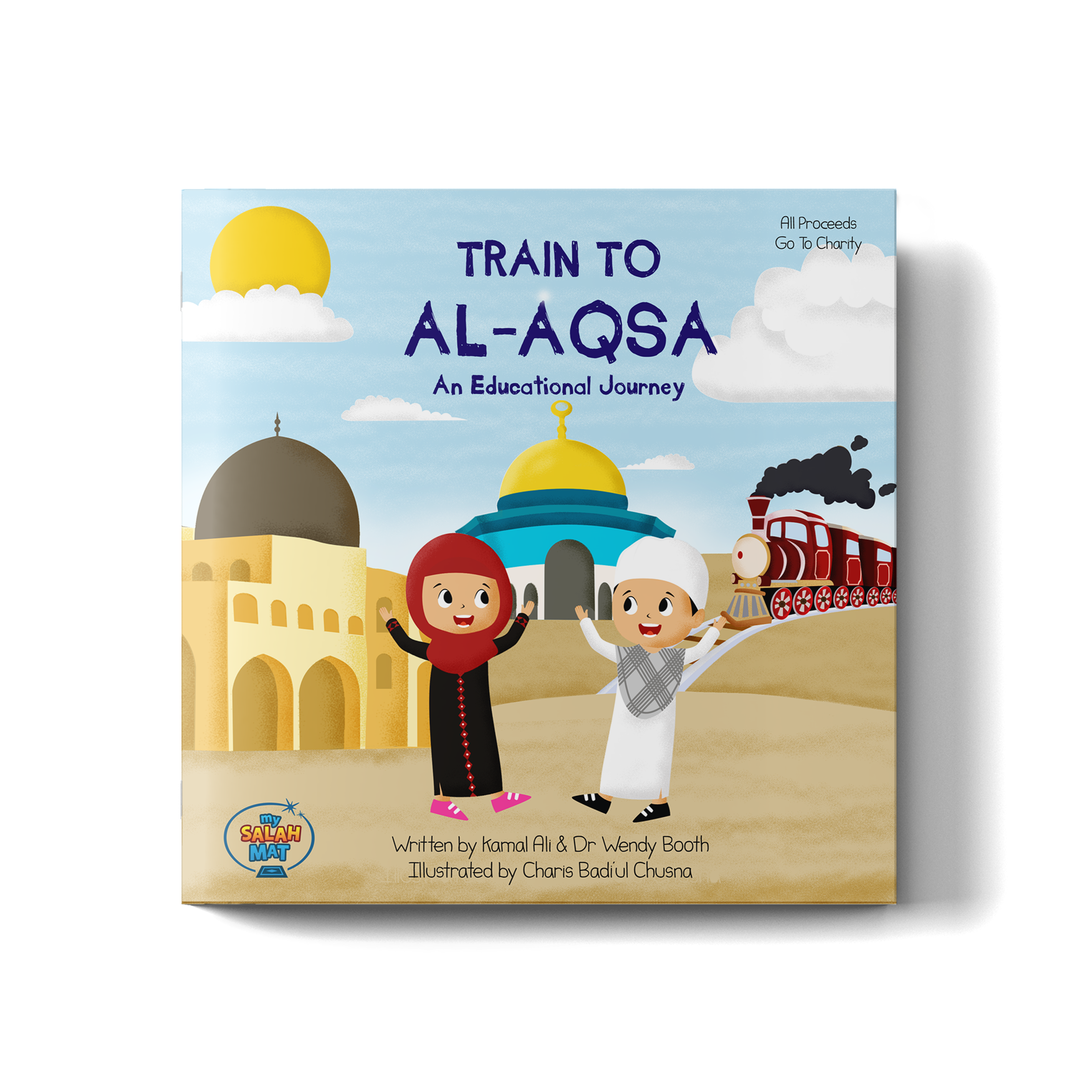 Train vers Al-Aqsa | Livre islamique pour enfants de 2 à 6 ans | Un magnifique cadeau de Ramadan et d’Aïd pour vos proches