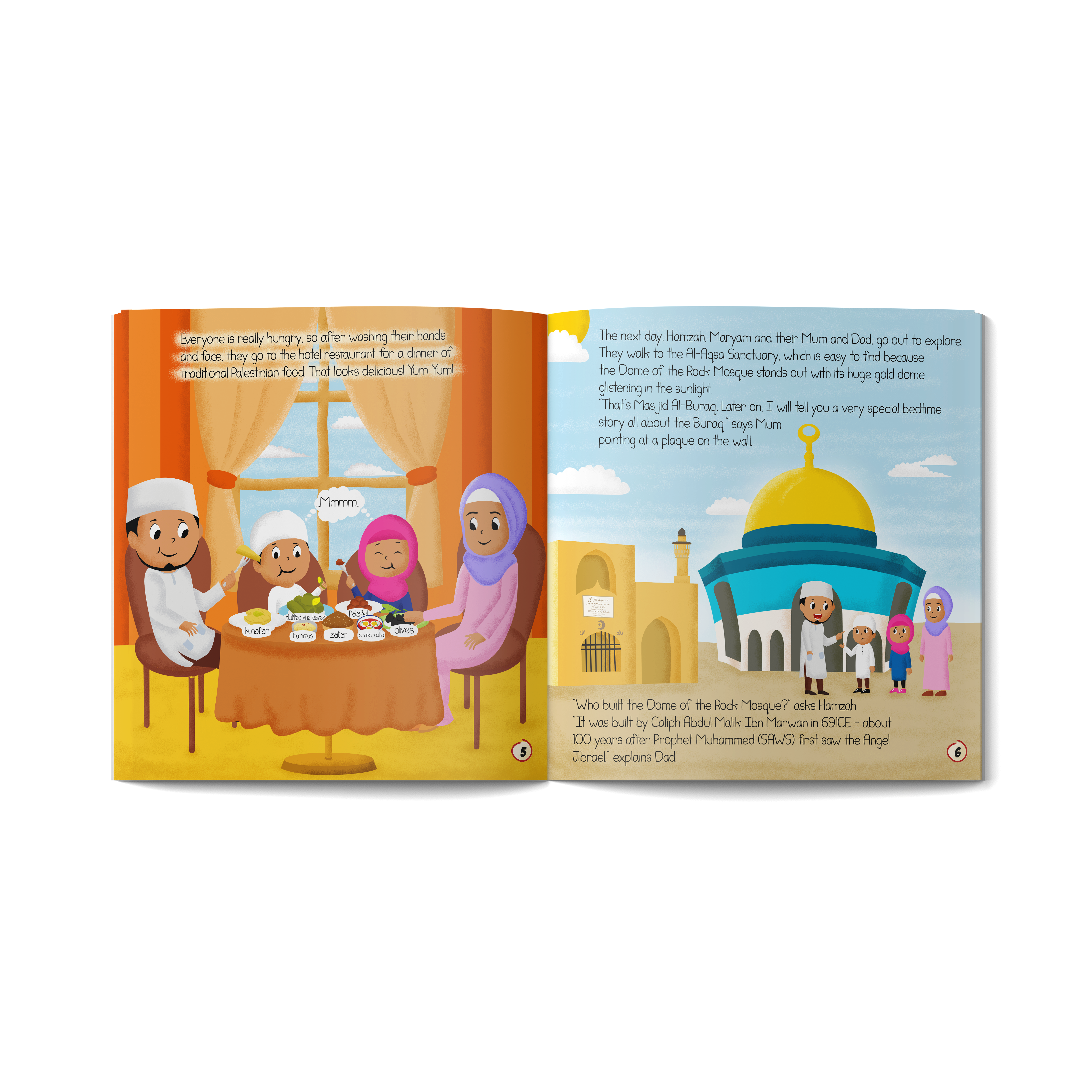 Train vers Al-Aqsa | Livre islamique pour enfants de 2 à 6 ans | Un magnifique cadeau de Ramadan et d’Aïd pour vos proches