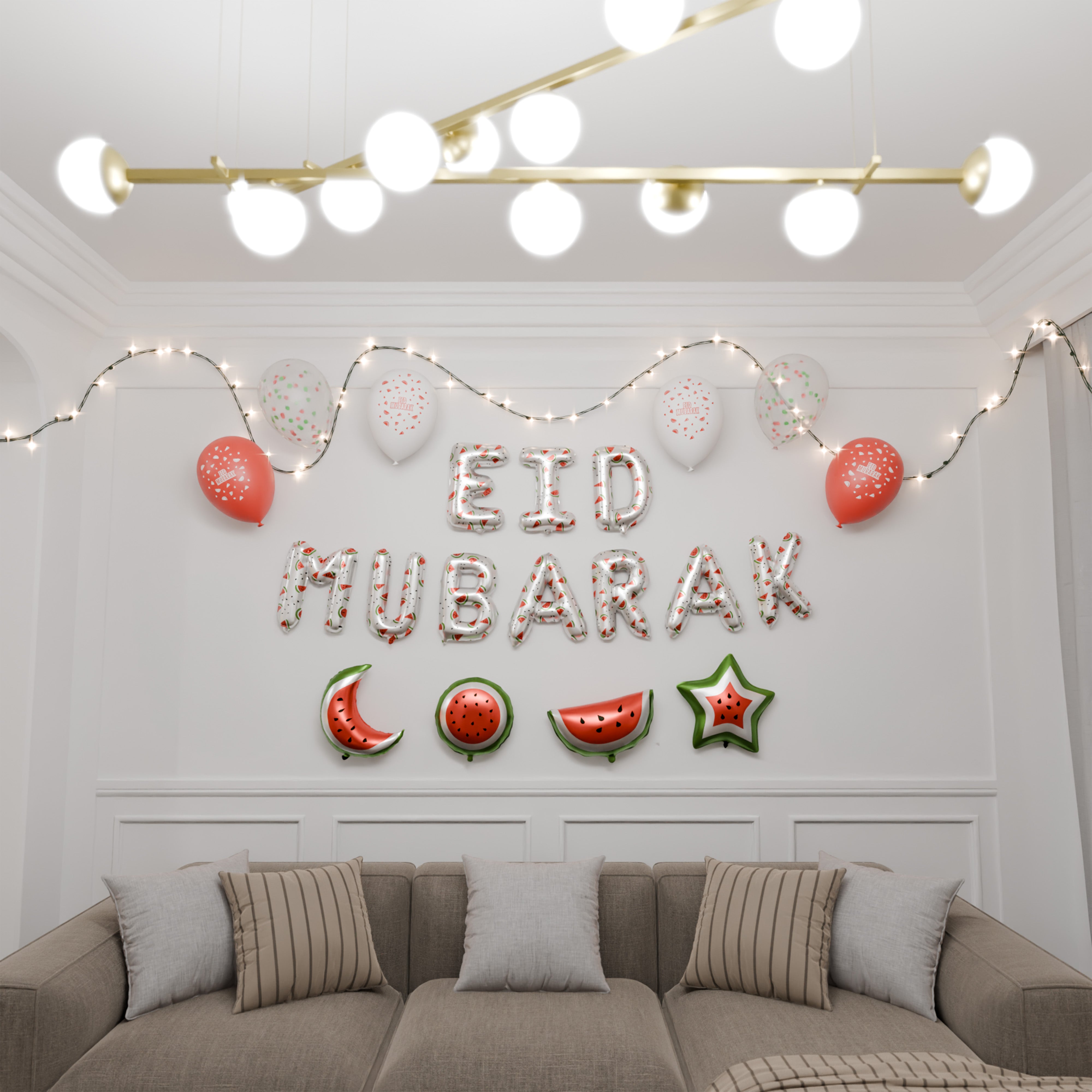 Coffret cadeau blanc Aïd Moubarak sur le thème de la Palestine | 5 articles