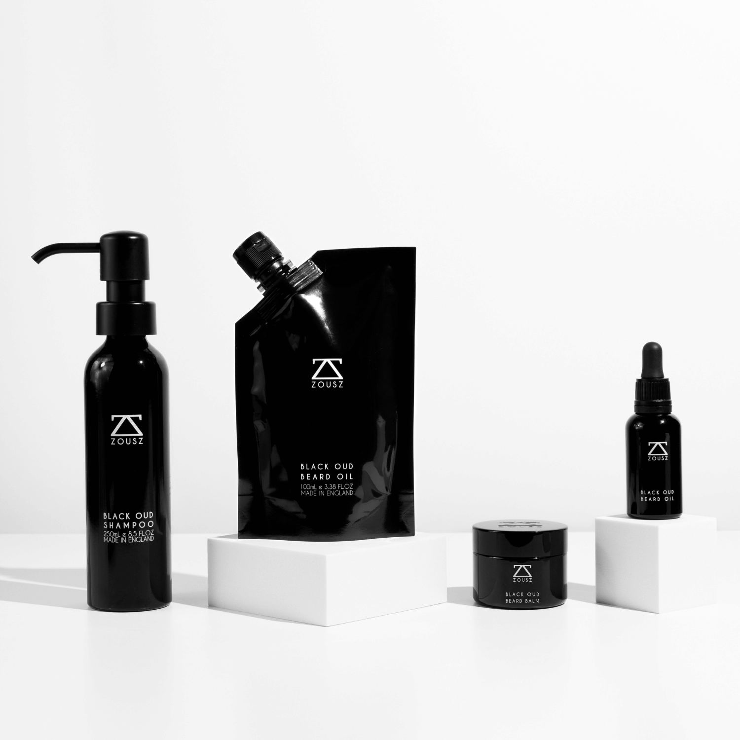 Black Oud Beard Grooming Kit