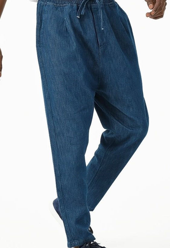  QL Relaxed Jeans Urban Classik in Navy Blue - QABA'IL,