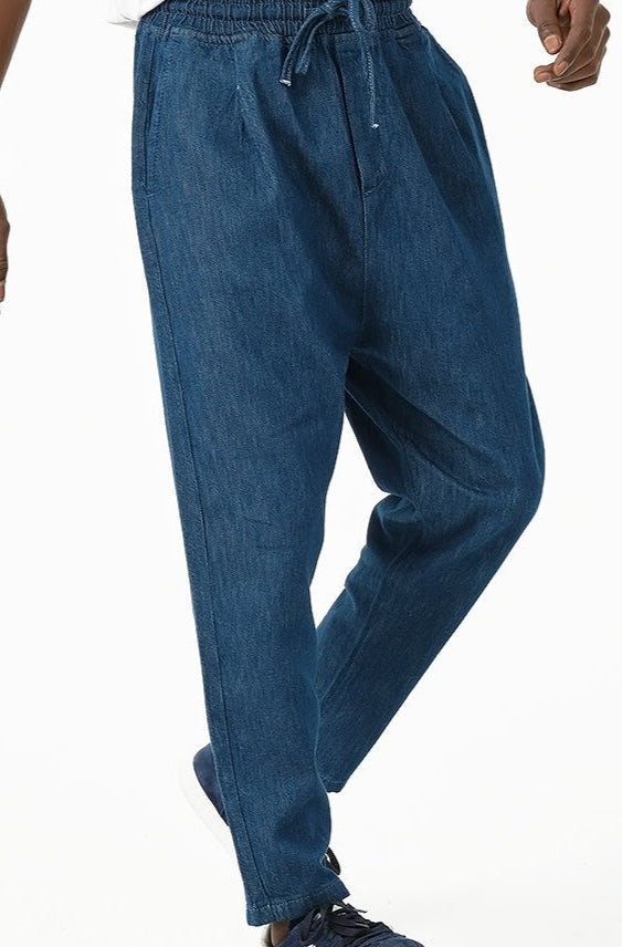  QL Relaxed Jeans Urban Classik in Navy Blue - QABA'IL,