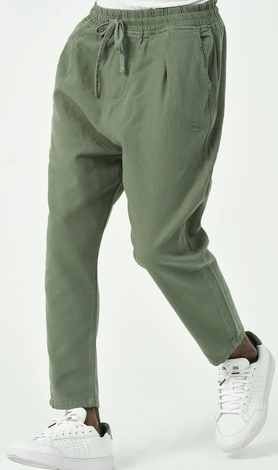 QL Relaxed Chinos Urban Classik in Almond Green