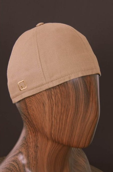  QL DockCap Hat in Camel - QABA'IL,