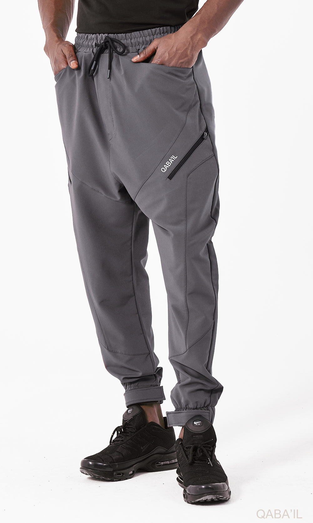 QL Teknik Sarouel Pants in Dark Grey