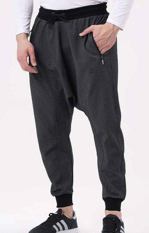 QABA’IL Onyx UP Relaxed Joggers in Carbon Black