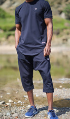  QL Relaxed Fit Nautik Set S24 in Navy Blue - QABA'IL,