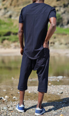  QL Relaxed Fit Nautik Set S24 in Navy Blue - QABA'IL,