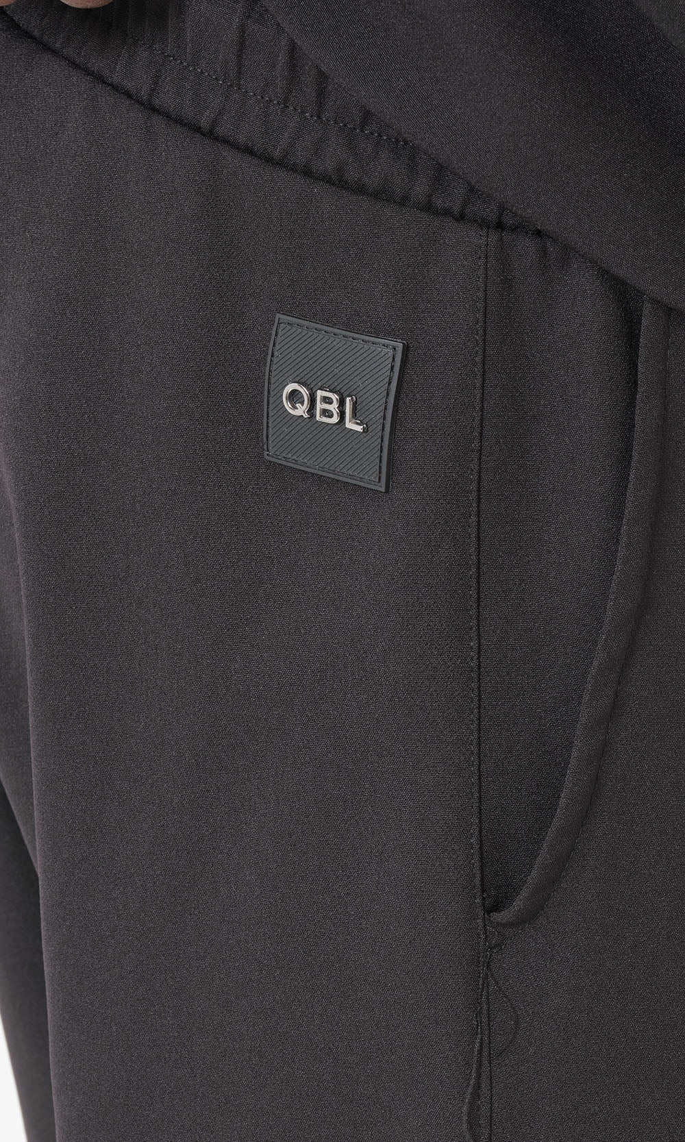 QTE2001 Short Qamis Set Silent in Black