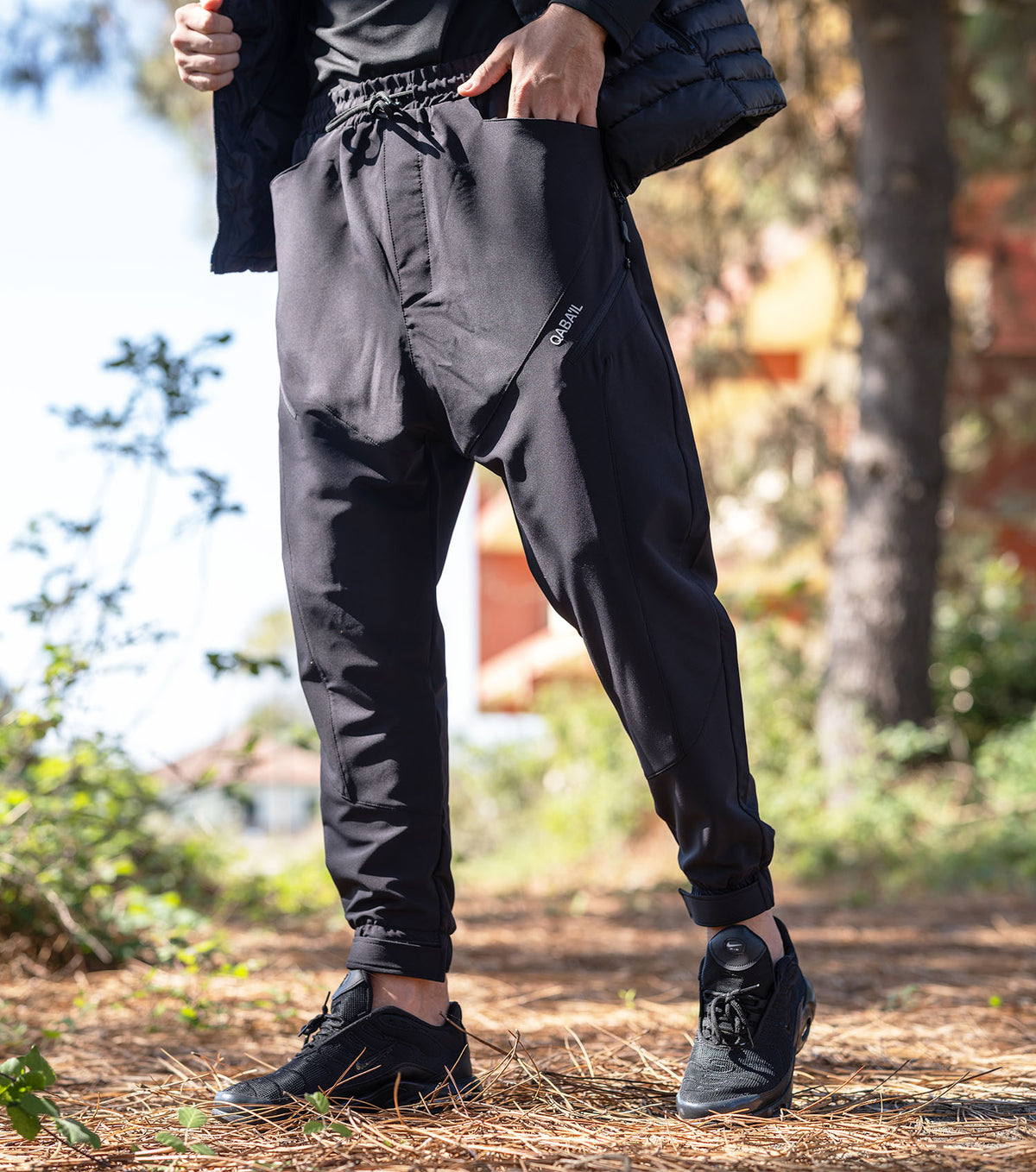 QL Teknik Sarouel Pants in Black