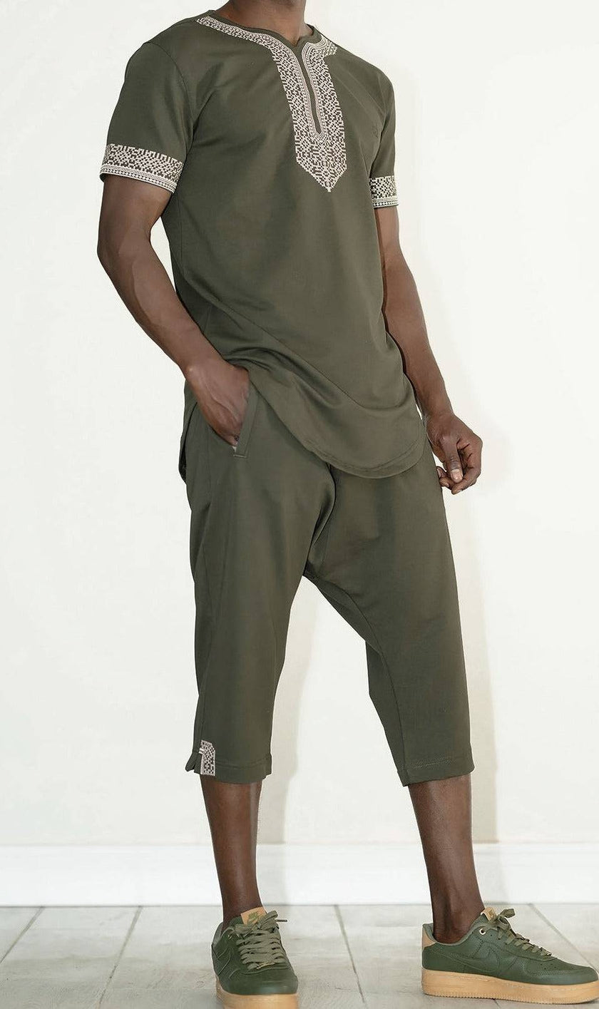 QABA’IL Etniz Set AWQAS in Khaki