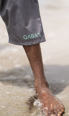  QL Halal Swim Shorts SB UNI in Grey - QABA'IL,