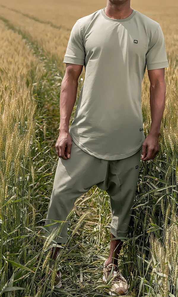  QL Relaxed Fit Nautik Set in Light Khaki - QABA'IL,