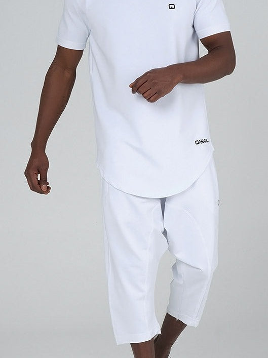  QL Relaxed Fit Nautik Set in White - QABA'IL,