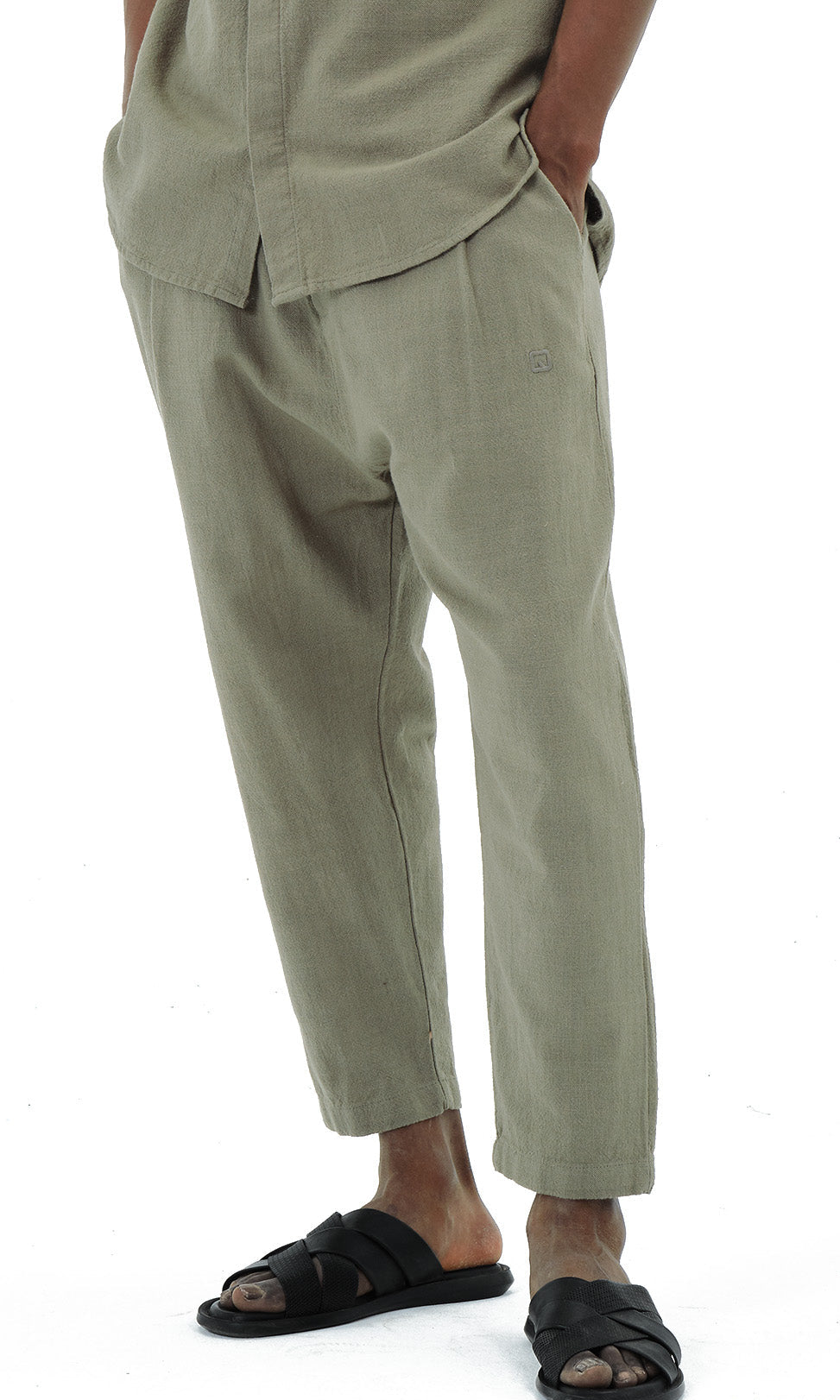  QL Classik Lin Coton in Khaki - QABA'IL,