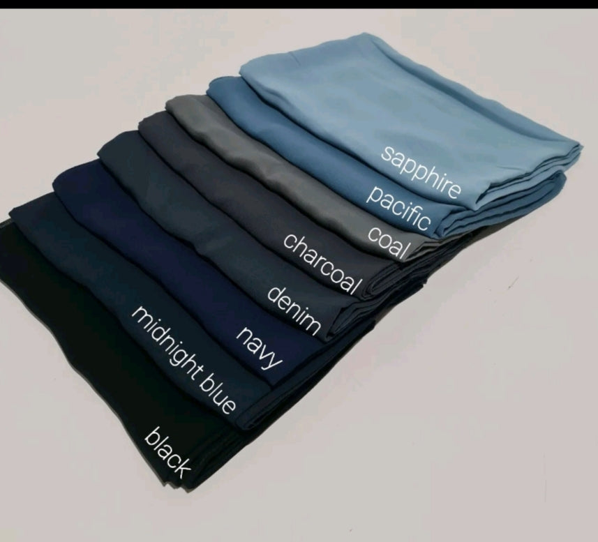  Premium Dubai Maxi Chiffon Hijab - Tahani Boutique,