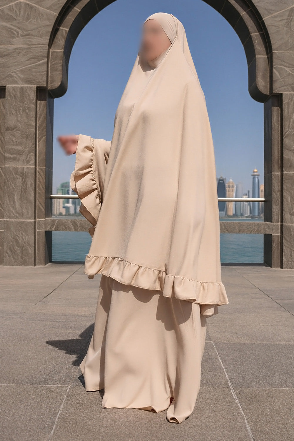 SB Prayer Set Jersey ES003 in Light Beige
