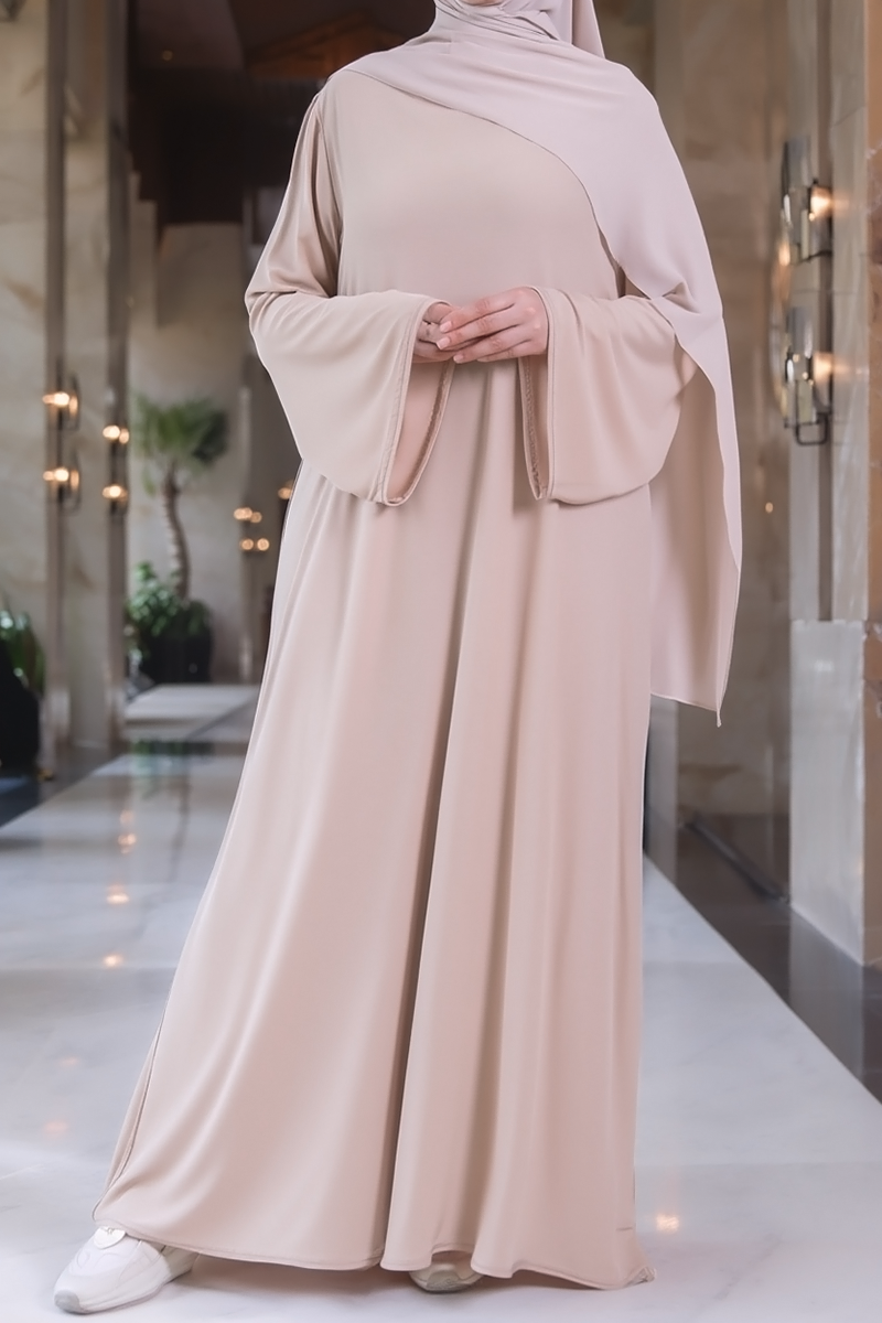 SB Simple Jersey Abaya AS011 UNI in Beige