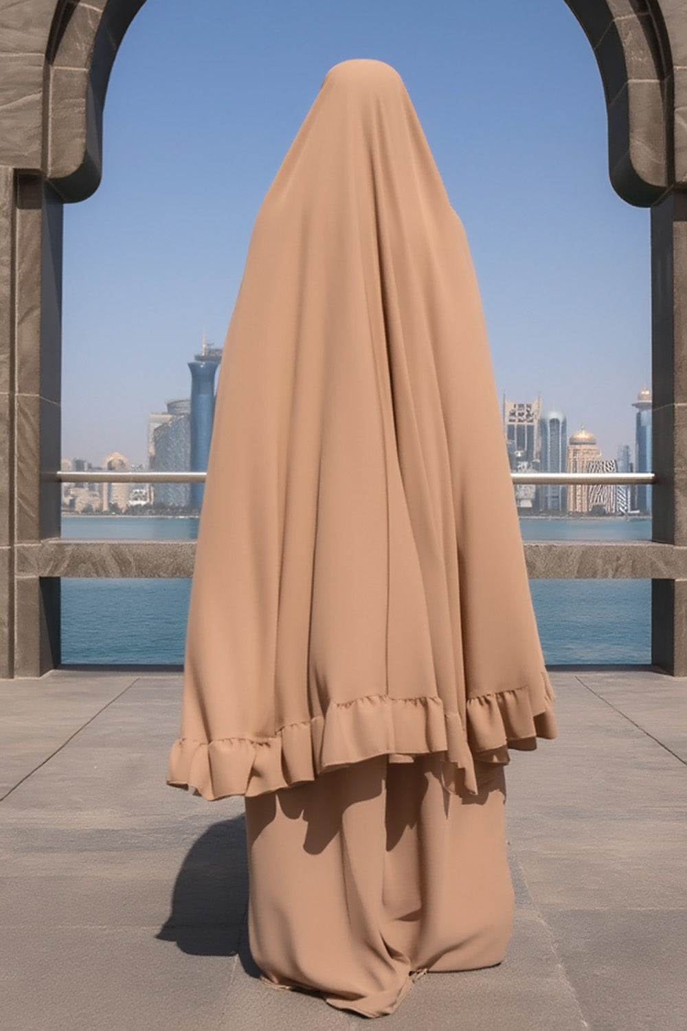 SB Prayer Set Jersey ES003 in Dark Taupe