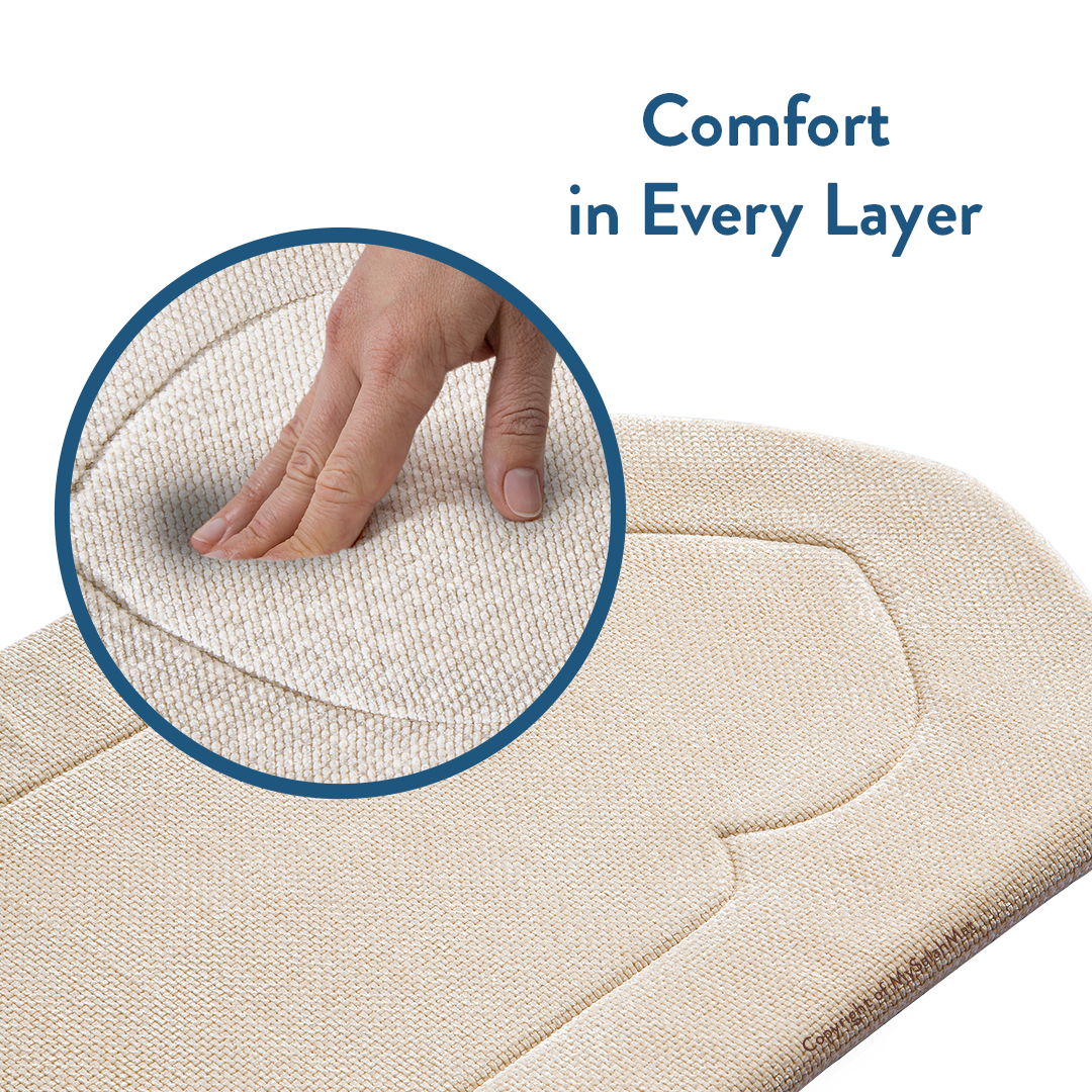 Tapis de prière rembourré avec motif arcade sable luxueux par Urban Rugs UK | Un magnifique cadeau de Ramadan et d’Aïd pour vos proches