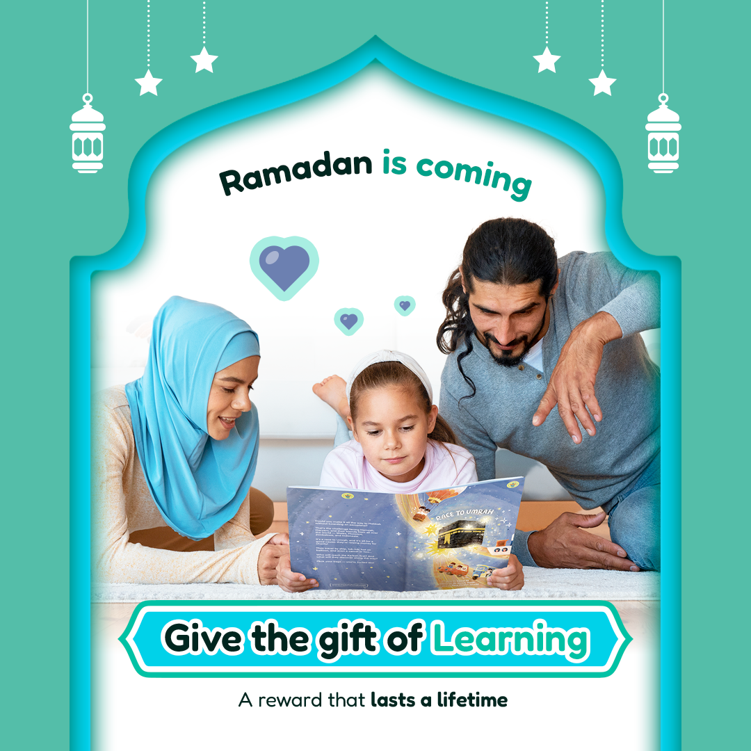 Course vers la ‘Umrah | Livre islamique pour enfants de 5 à 7 ans | Un magnifique cadeau de Ramadan et d’Aïd pour les proches