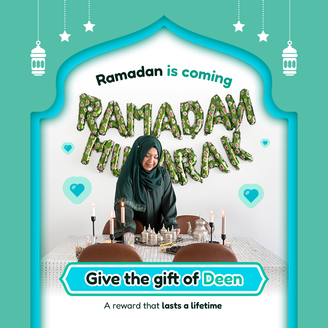 Coffret cadeau blanc Ramadan Moubarak sur le thème de la Palestine | 5 articles