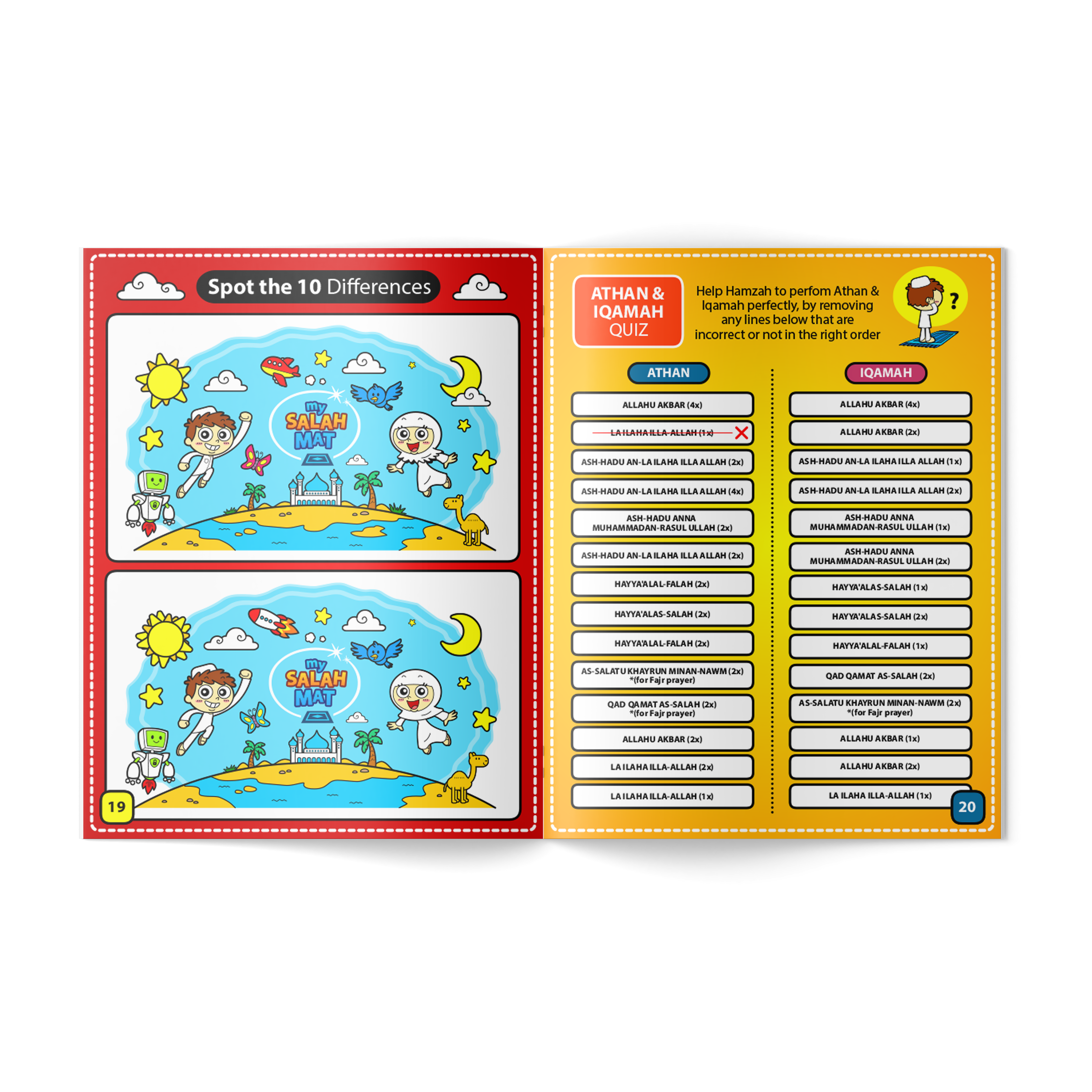 Mon livret d’activités sur la prière (Salah) | Un magnifique cadeau de Ramadan et d’Aïd pour vos proches