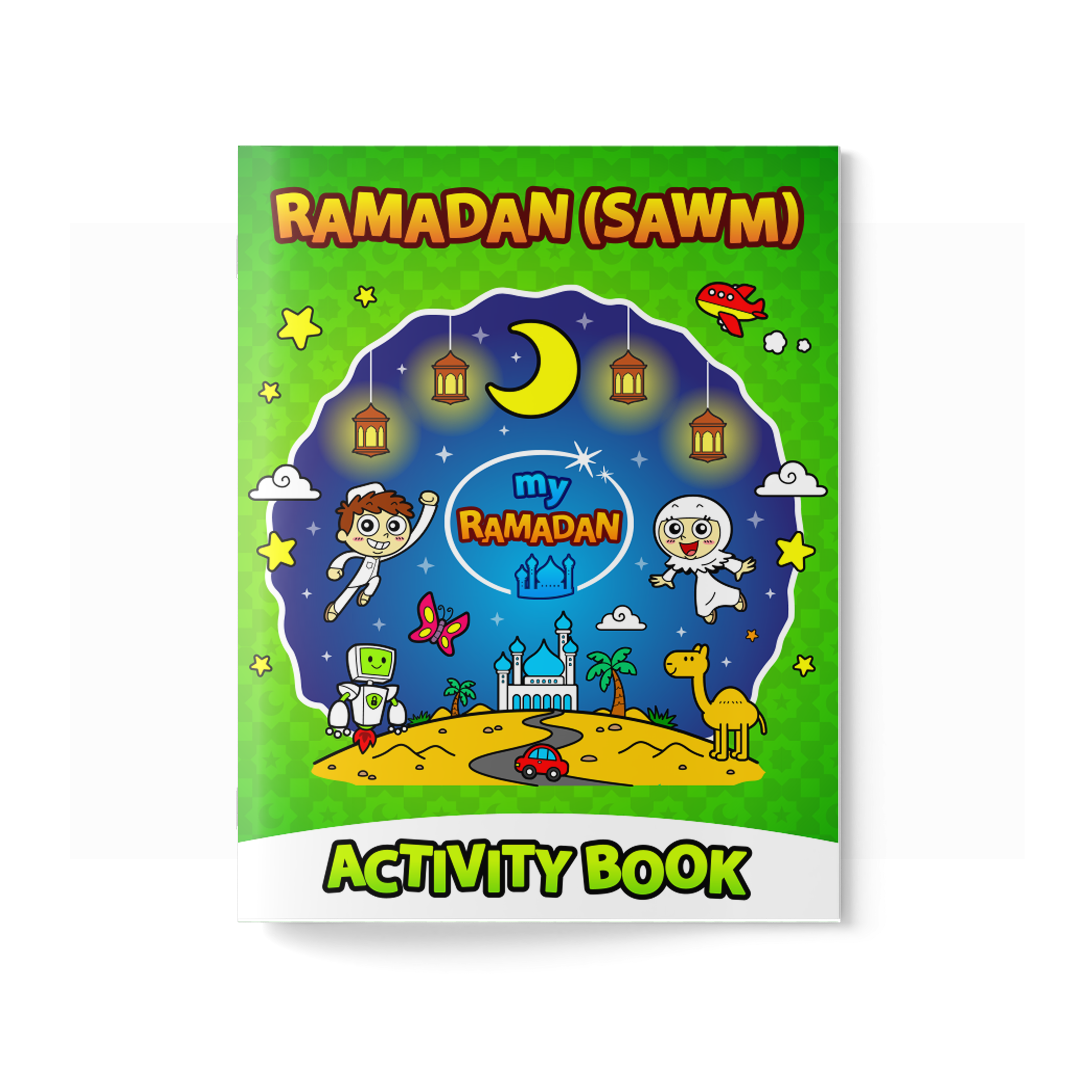 Livre d’activités du Ramadan | Apprends tout sur le Ramadan | Un magnifique cadeau de Ramadan et d’Aïd pour les proches