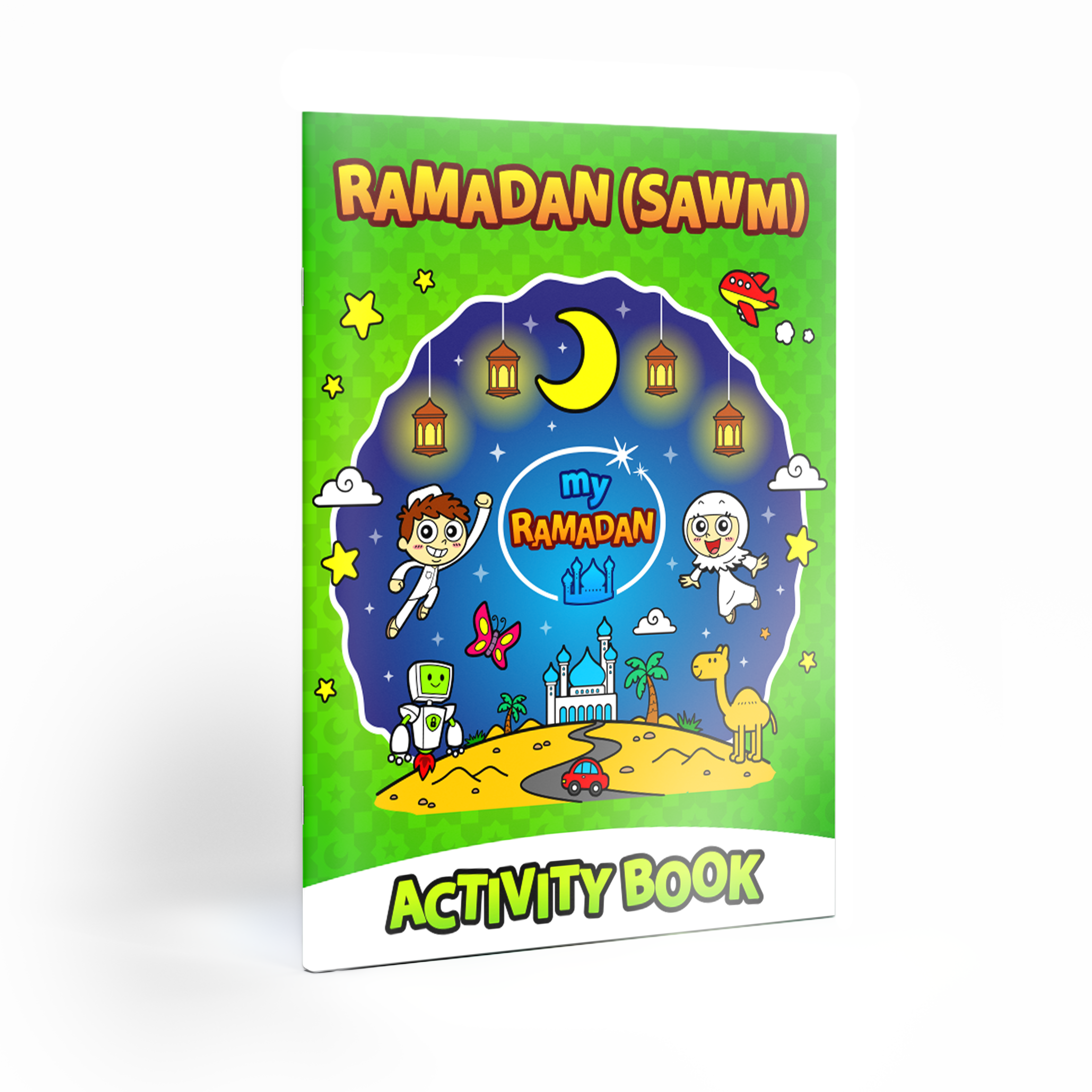 Livre d’activités du Ramadan | Apprends tout sur le Ramadan | Un magnifique cadeau de Ramadan et d’Aïd pour les proches