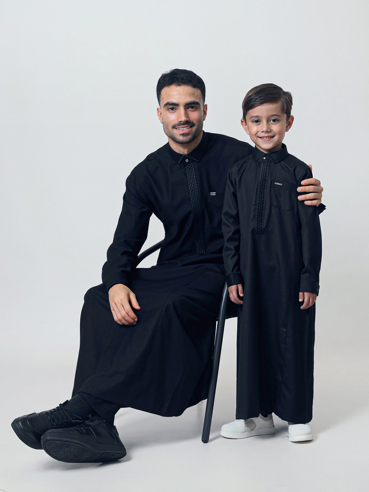 Kids Thobe 307 Black