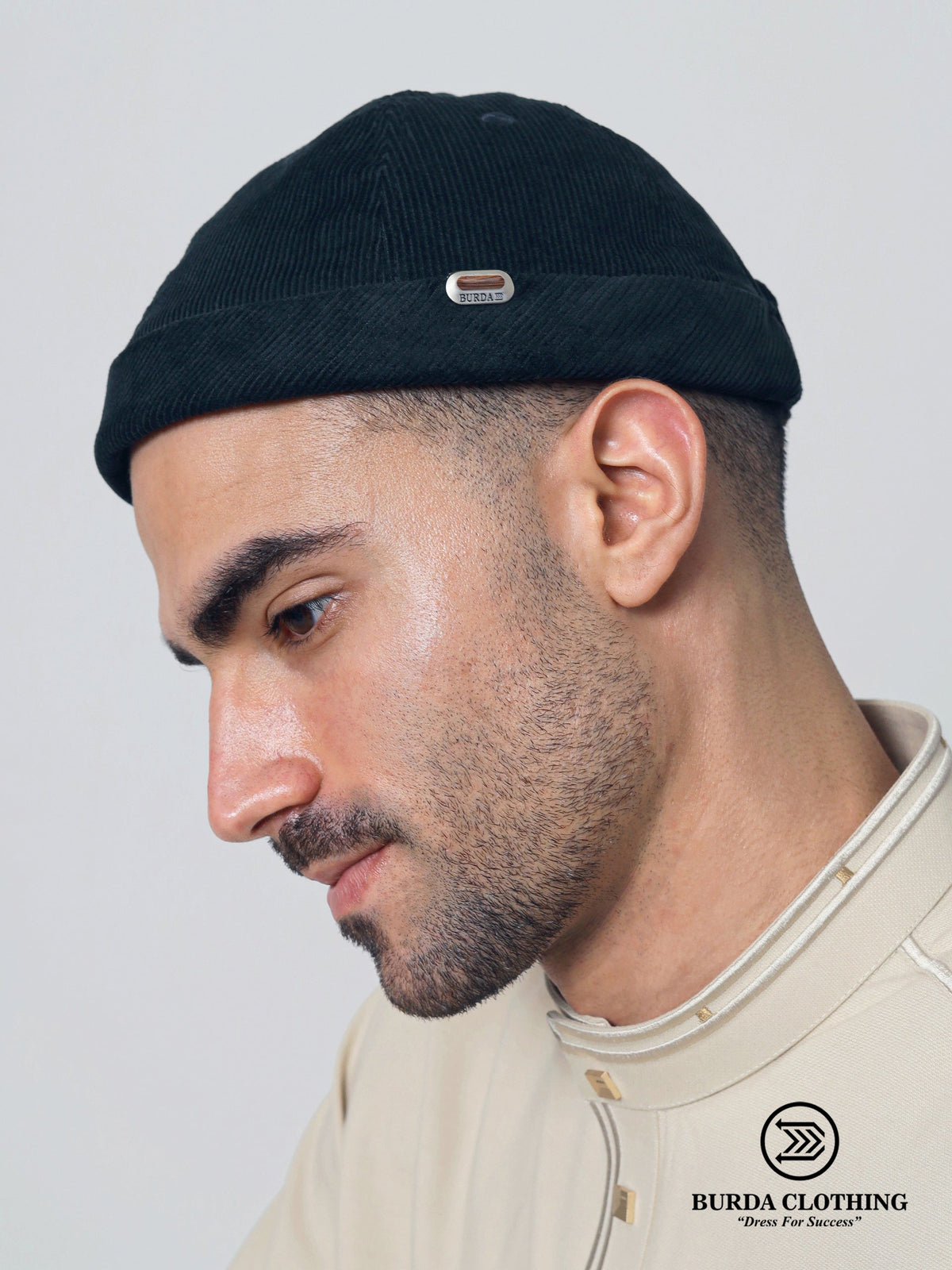 Corduroy Brimless Hat