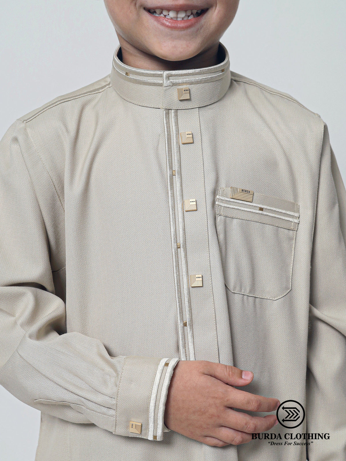 Kids Thobe 306 Gold