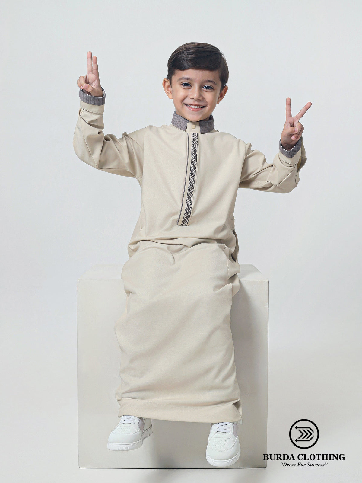 Kids Thobe 312 Gold