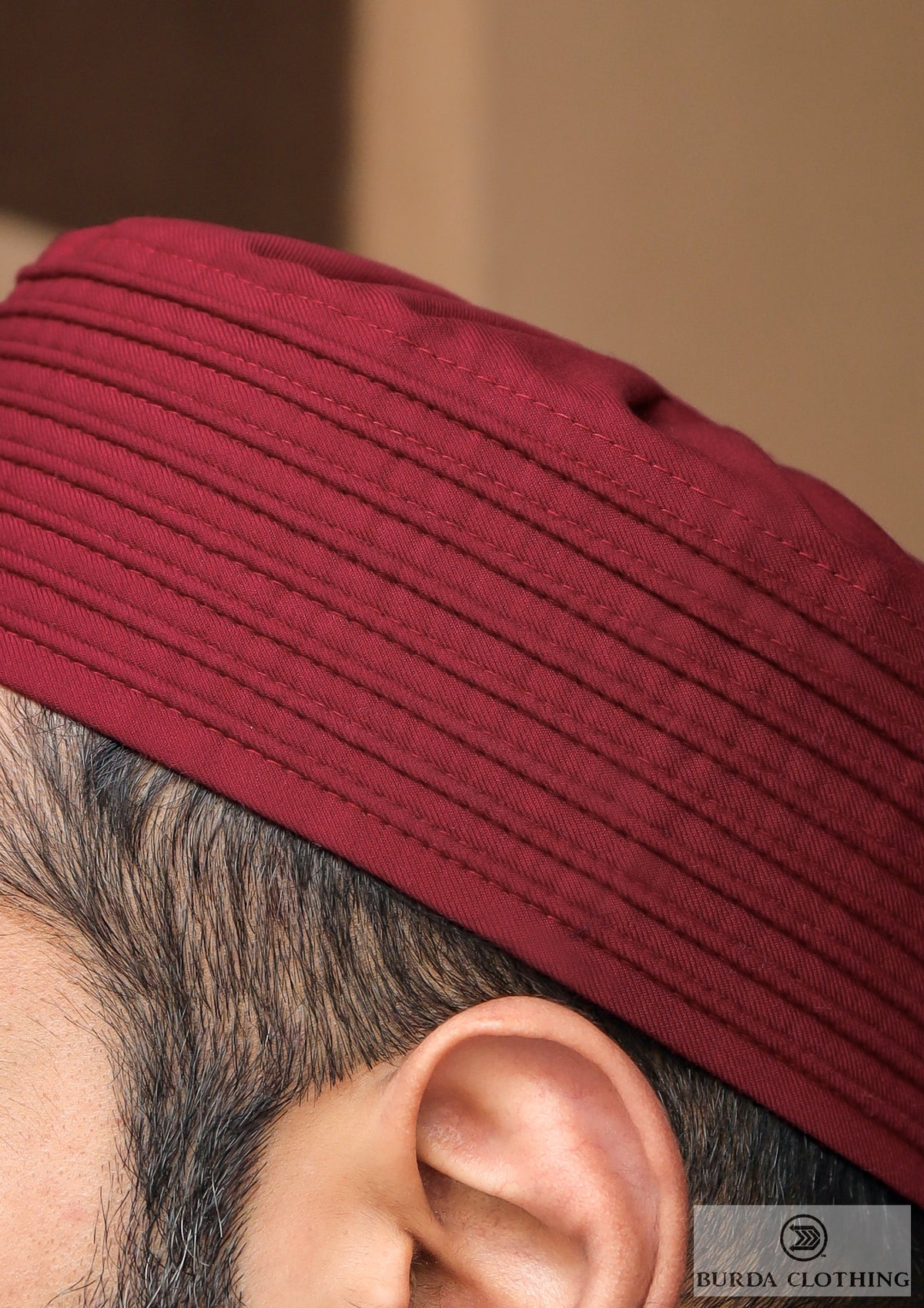 Sandal Pleated Kufi S008