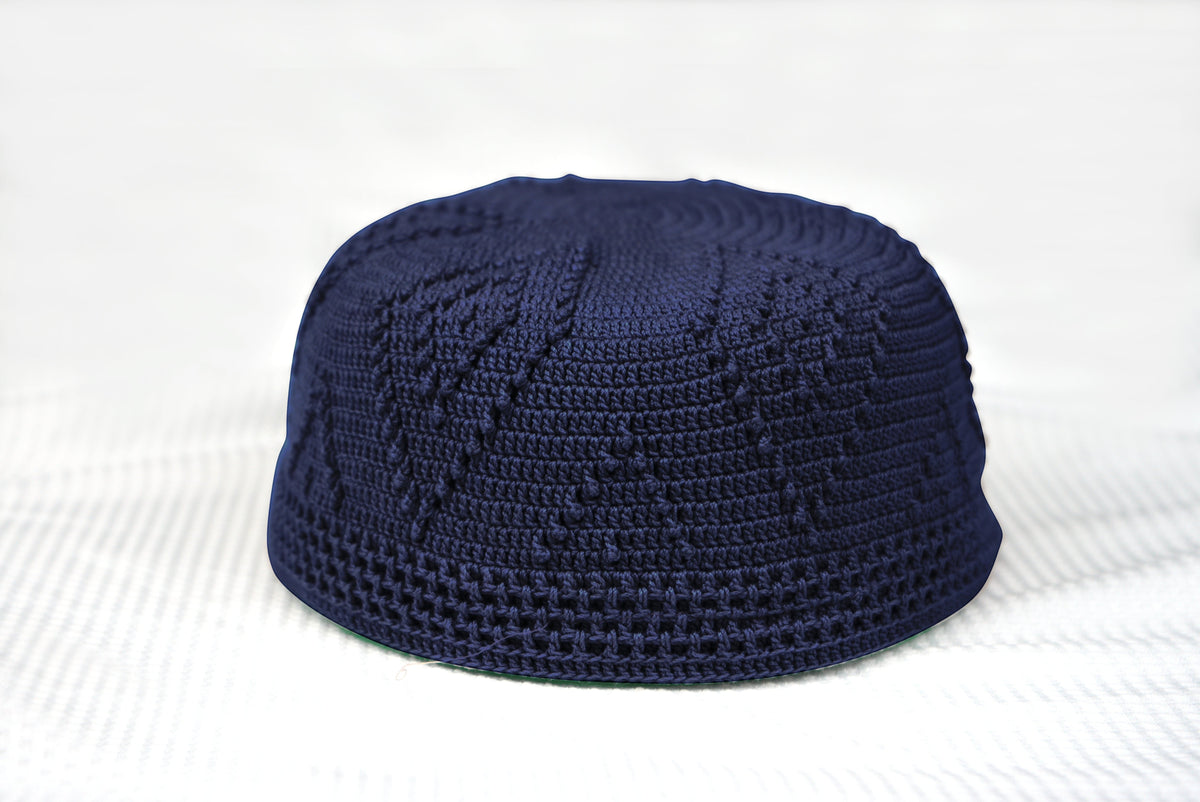 Skull Knit Cotton Kufi