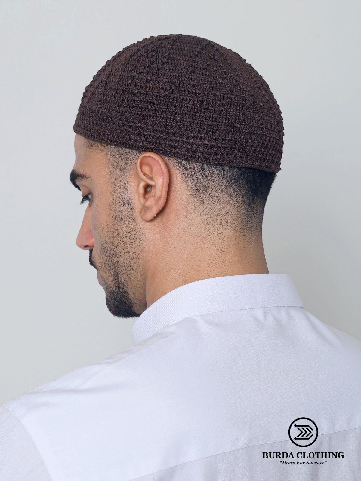 Skull Knit Cotton Kufi