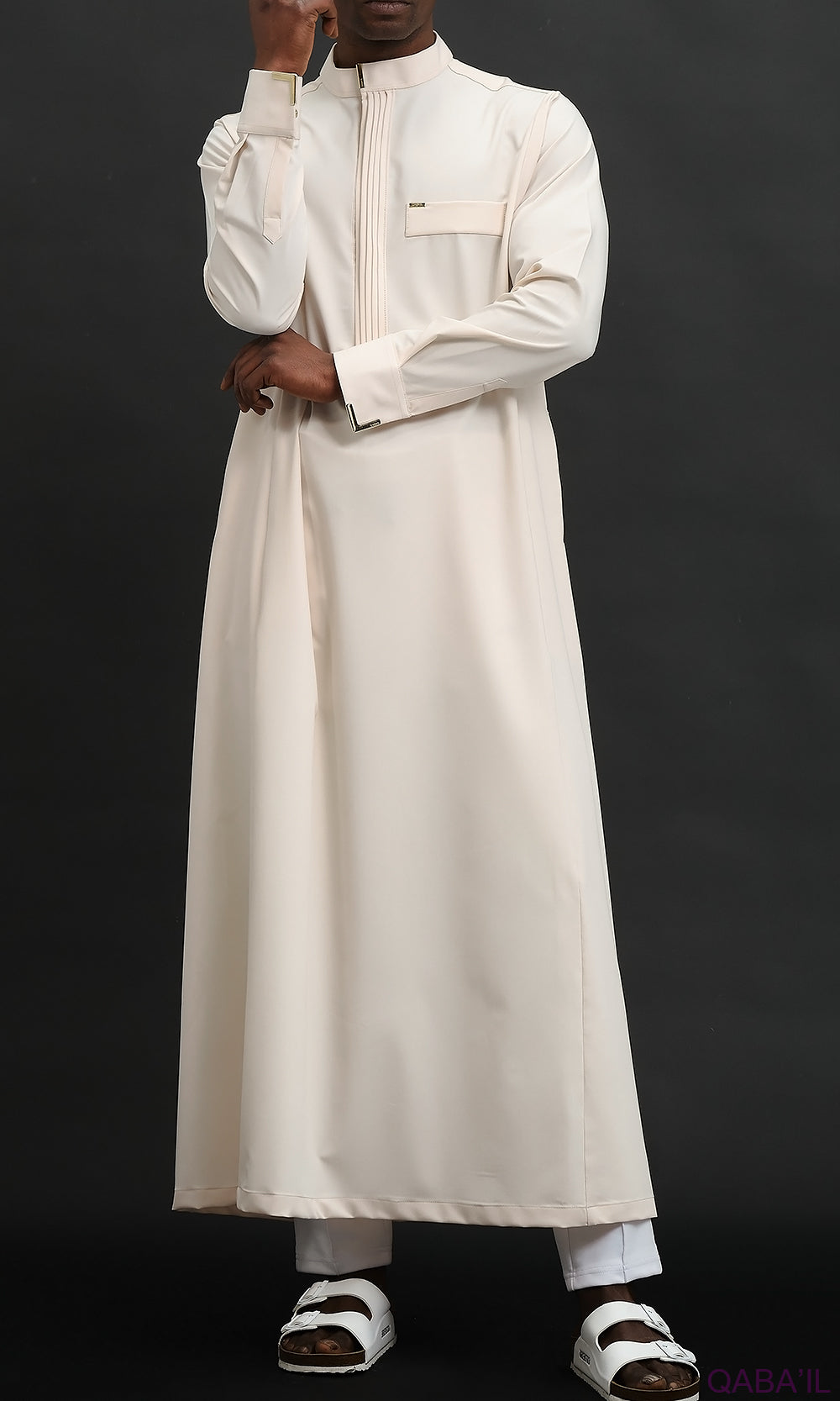 QL Qamis Bey in Cream