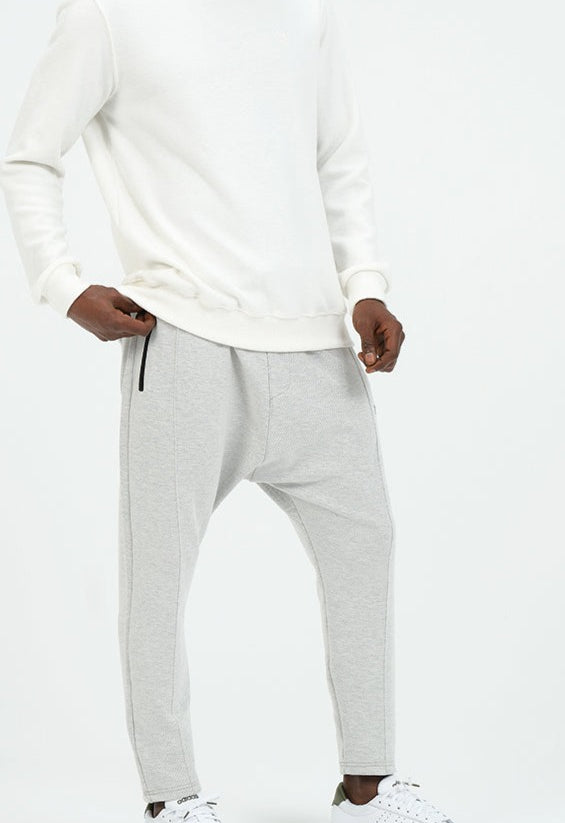  QL Relaxed Trousers City in Grey - QABA'IL,
