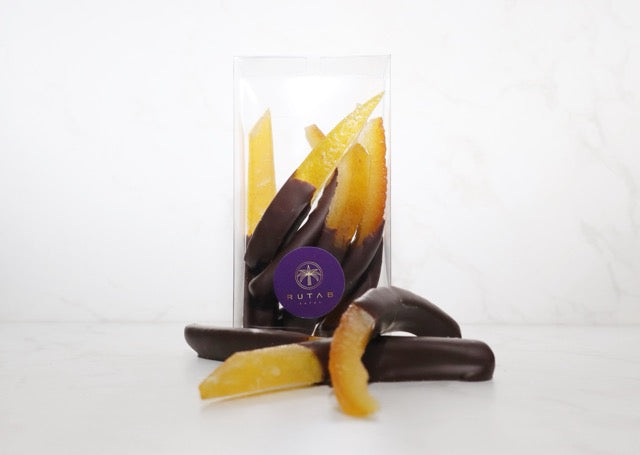  Chocolate covered Sicilian orange zest - RUTAB,