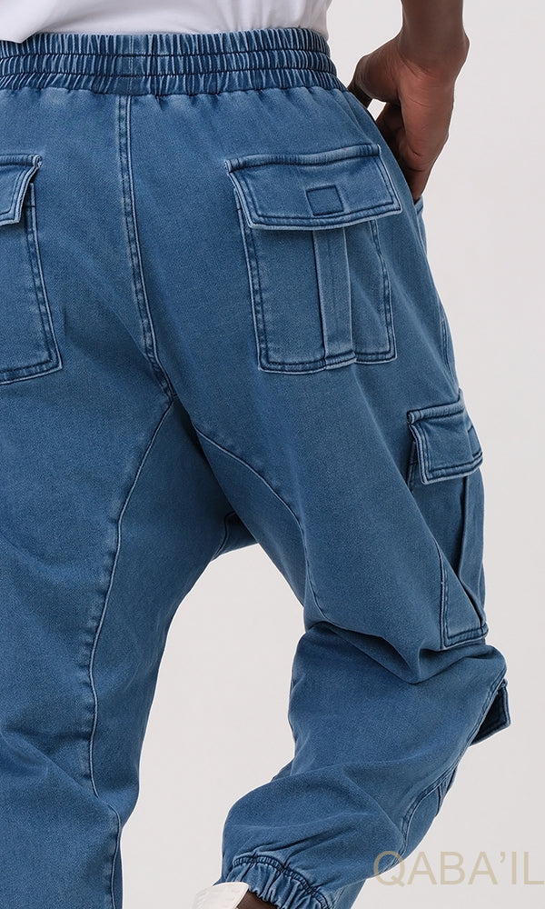 2021 Spring New Tide Mens Cargo Jeans Fashion Multiple Pockets Jean Man  Oversized Water Wash Denim Pants Pantalon Cargo Homme From Prettyfaces,  $33.38