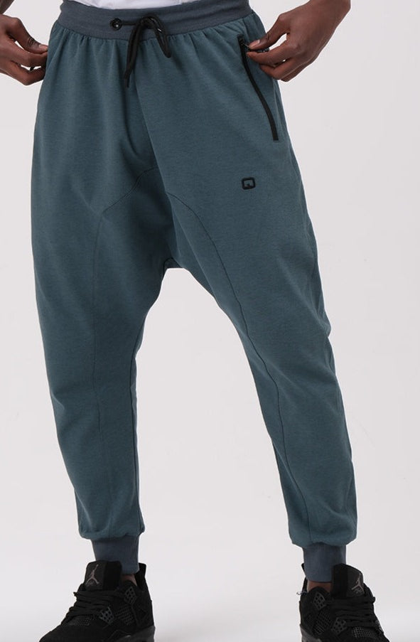 QL Onyx UP Relaxed Joggers in Almond Green - MOOMENN