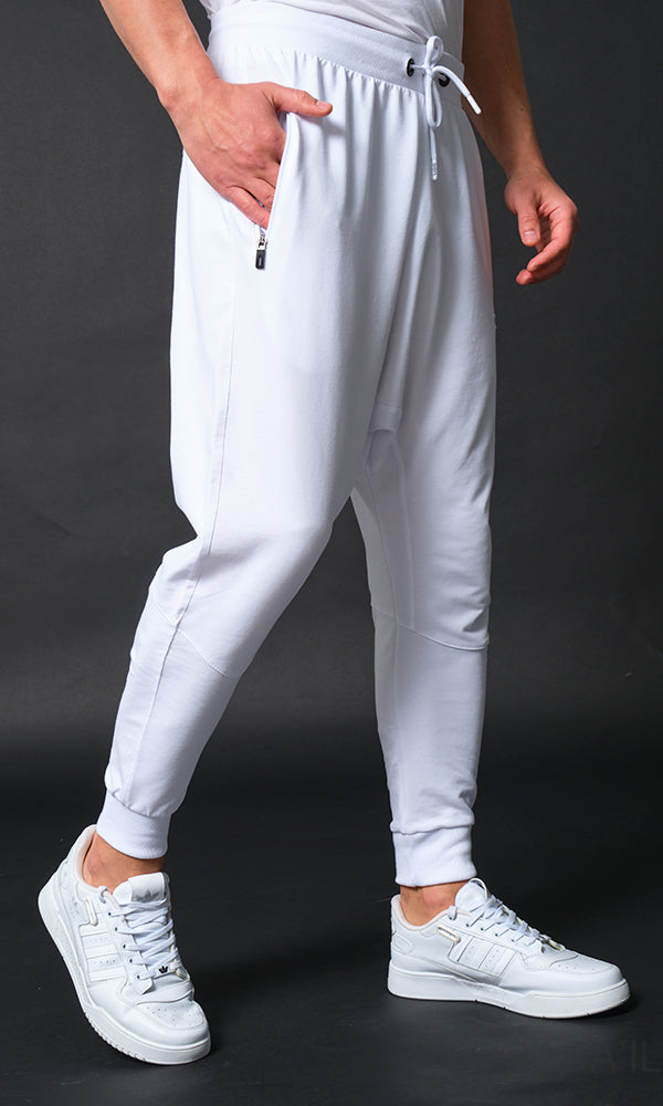 White jersey joggers new arrivals